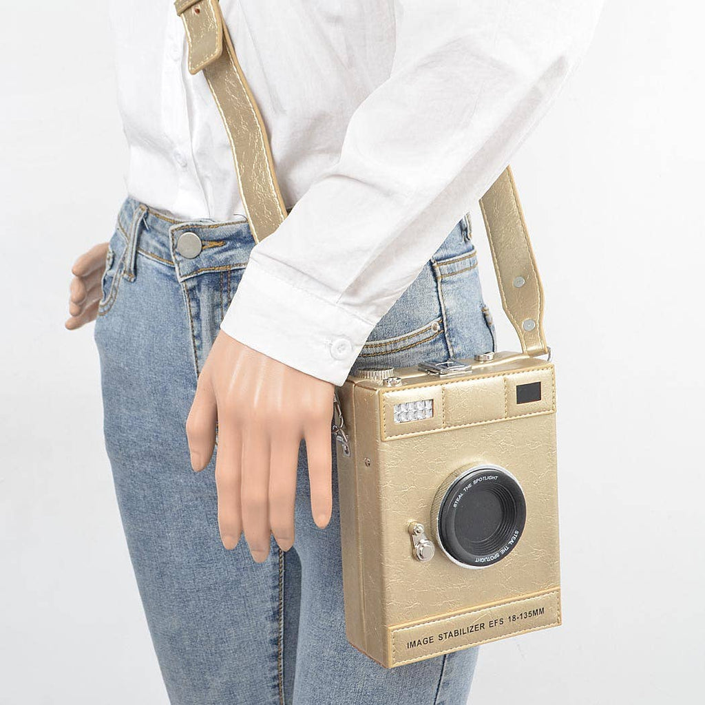Camera Novelty Purse: Silver