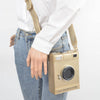 Camera Novelty Purse: Silver