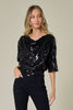 Glittery And Gorgeous Sequin Top