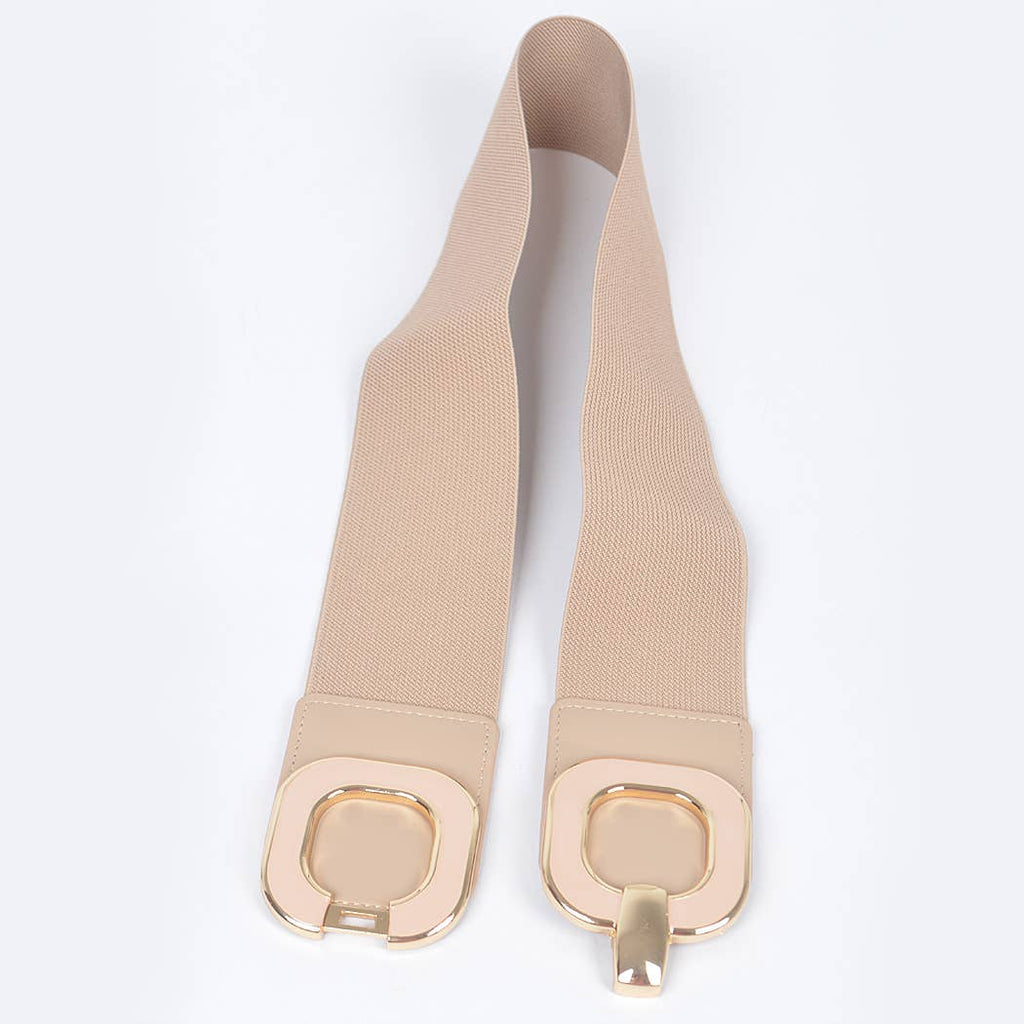 60's Style Stretch Belt: Black