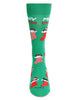 Men's Meowy Christmas Holiday Crew Socks