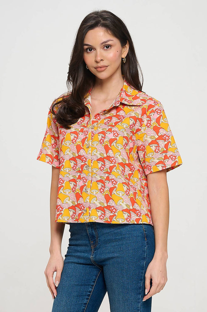 Wild Mushroom Blouse