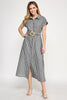 Seaside Stripes Maxi Dress