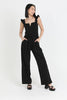 Top Notch Jumpsuit: Black