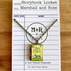 Book Locket Necklace - Anne of Green Gables - Home: Bronze