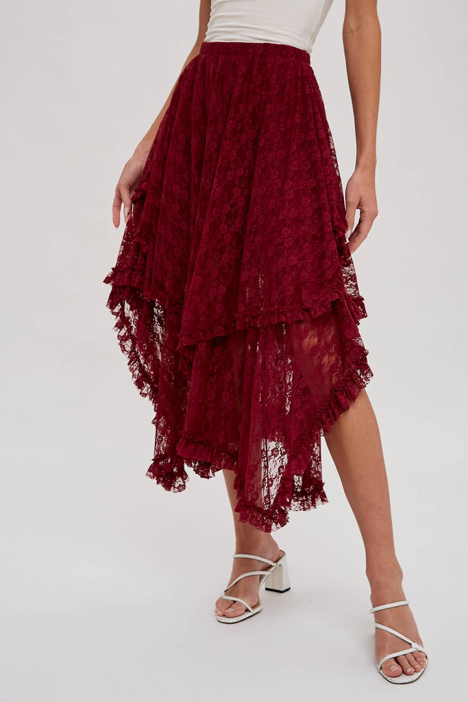 Black Lace Stevie Skirt