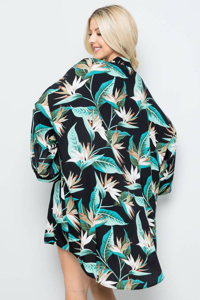 Bird Of Paradise Kimono