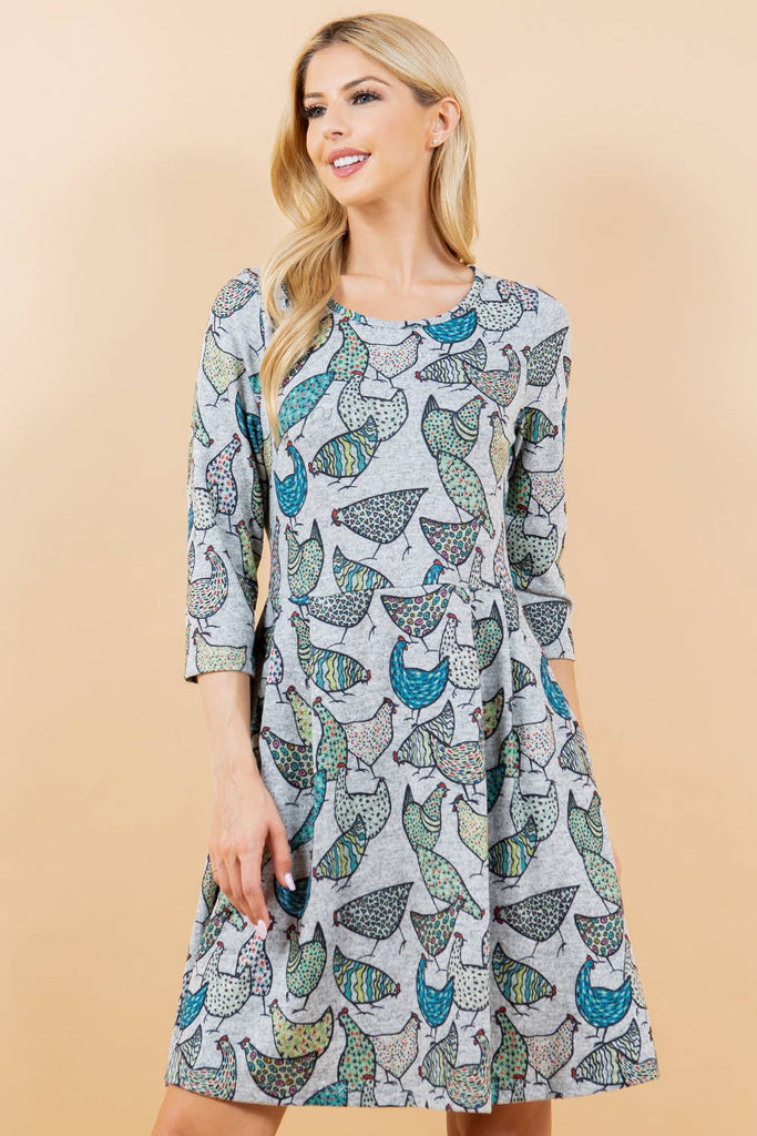 Henhouse Soft Knit Dress