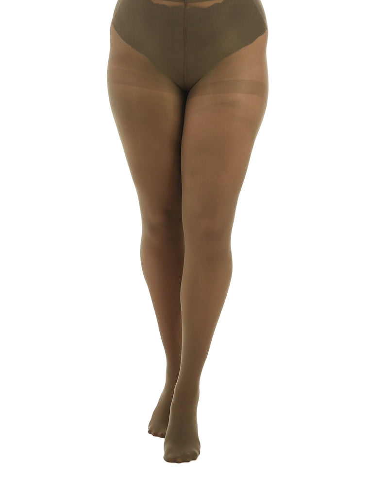 50 Denier Opaque Tights: Rainforest