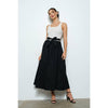 Knit Bodice Ballet Maxi Dress