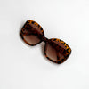 Women’s Oversized Sunglasses Round Tortoise