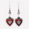 Gothic Heart Earrings
