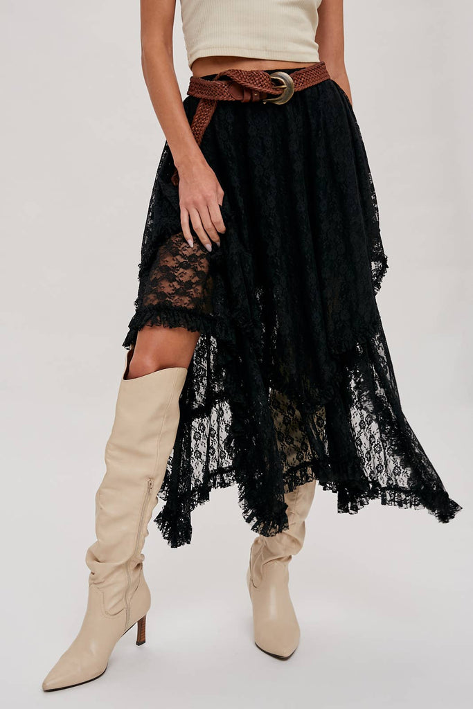 Black Lace Stevie Skirt