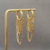 Chain Fringe 18K Gold Plated Earrings