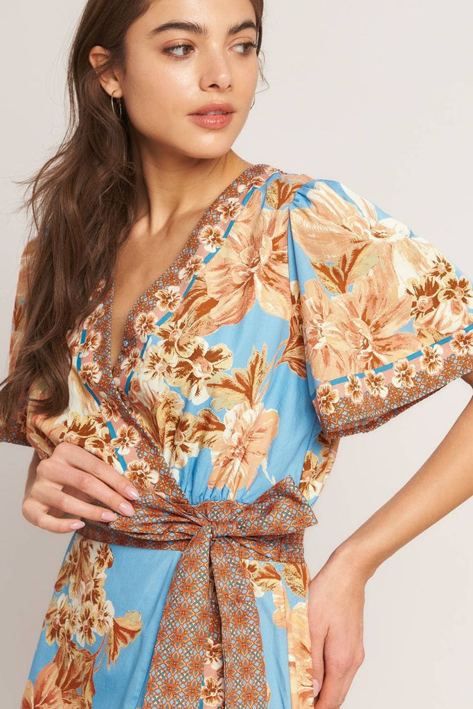 Lake Como Flutter Dress