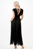 Raven Pleated Wide Leg Jumpsuit