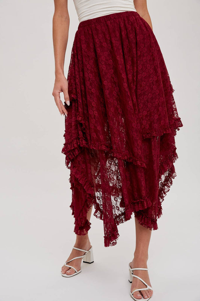 Black Lace Stevie Skirt