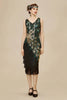 Tassel Hem Peacock Dress