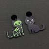 Electric Cat Earrings