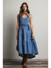 Western Belted Denim Dress