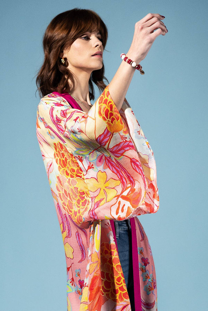 Aurora Petals Blossom Kimono