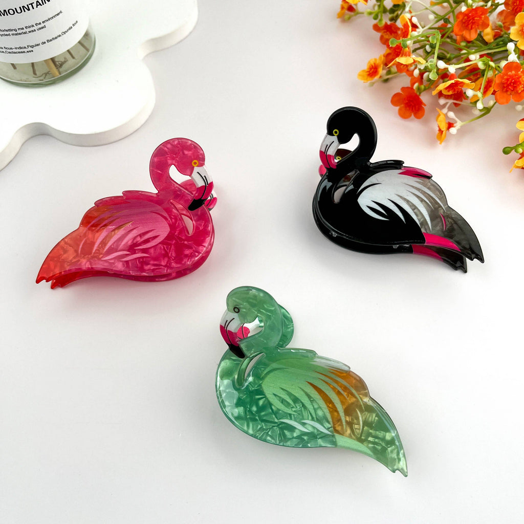 Flamingo Hair Claw
