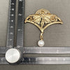Fairy Inlaid Enamel Brooch