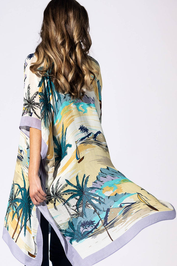 Maui Palm Kimono