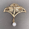 Fairy Inlaid Enamel Brooch
