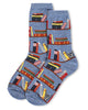 Let's Read Bookshelf Crew Sock
