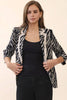 Zebra Printed Blazer