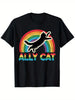 Ally Cat Pride T-shirt