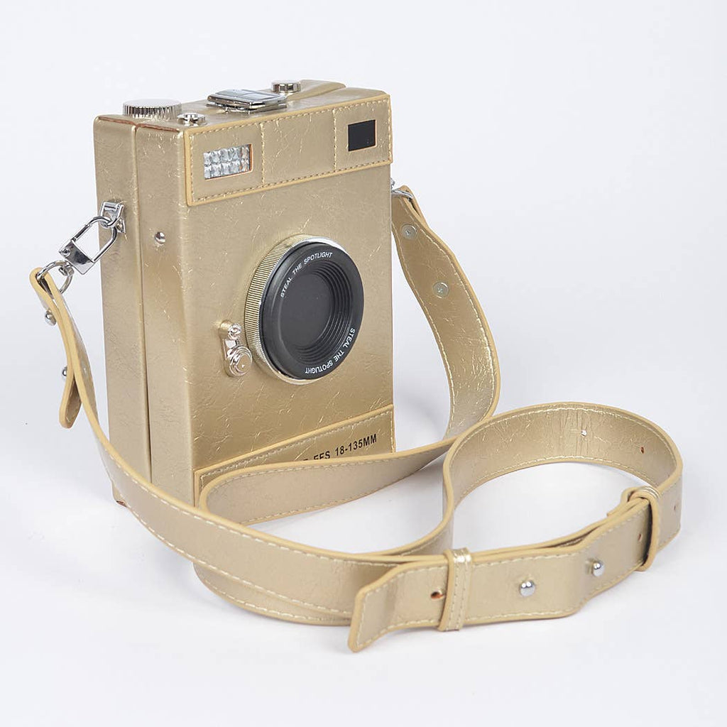Camera Novelty Purse: Silver