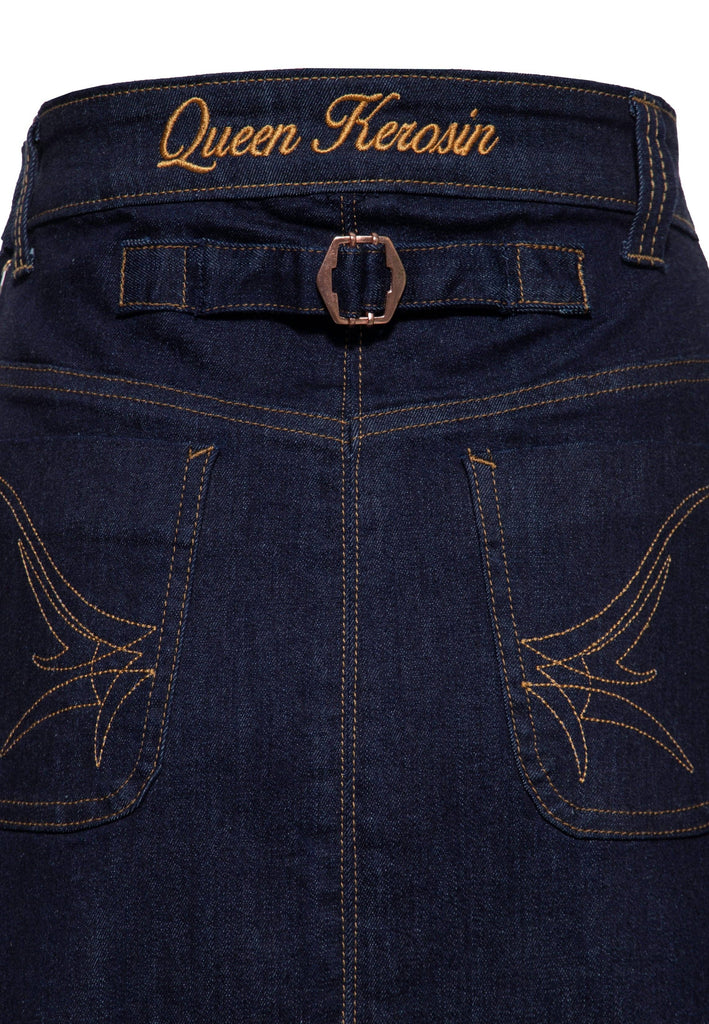 Rock Denim Western Skirt
