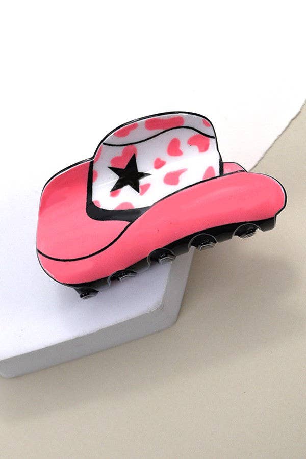 Cowgirl Hair Claw: Pinky Beige