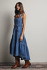 Western Belted Denim Dress