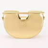 Metallic Faux Leather Noodle Bag: SL