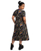 Books and Cats Midi Dress