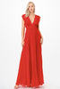 Red Carpet Ready Maxi Dress