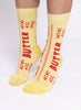 Butter Socks - Large Crew Socks