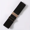 Adjustable Rhinestone Clasp Stretch Belts