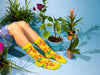 Mushroom Socks - 1970s Retro Crew Socks