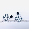 Flower Power Ghost Earrings