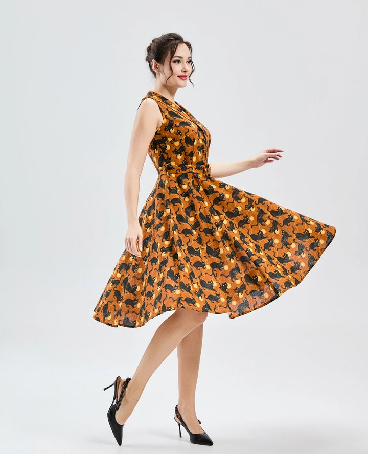 Purr and Purl Stitch Dress