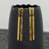 Hammer Strip 18K Plated Earrings