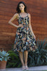 Tropical Romance Godet Dress
