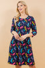 Space Cats Sweater Dress