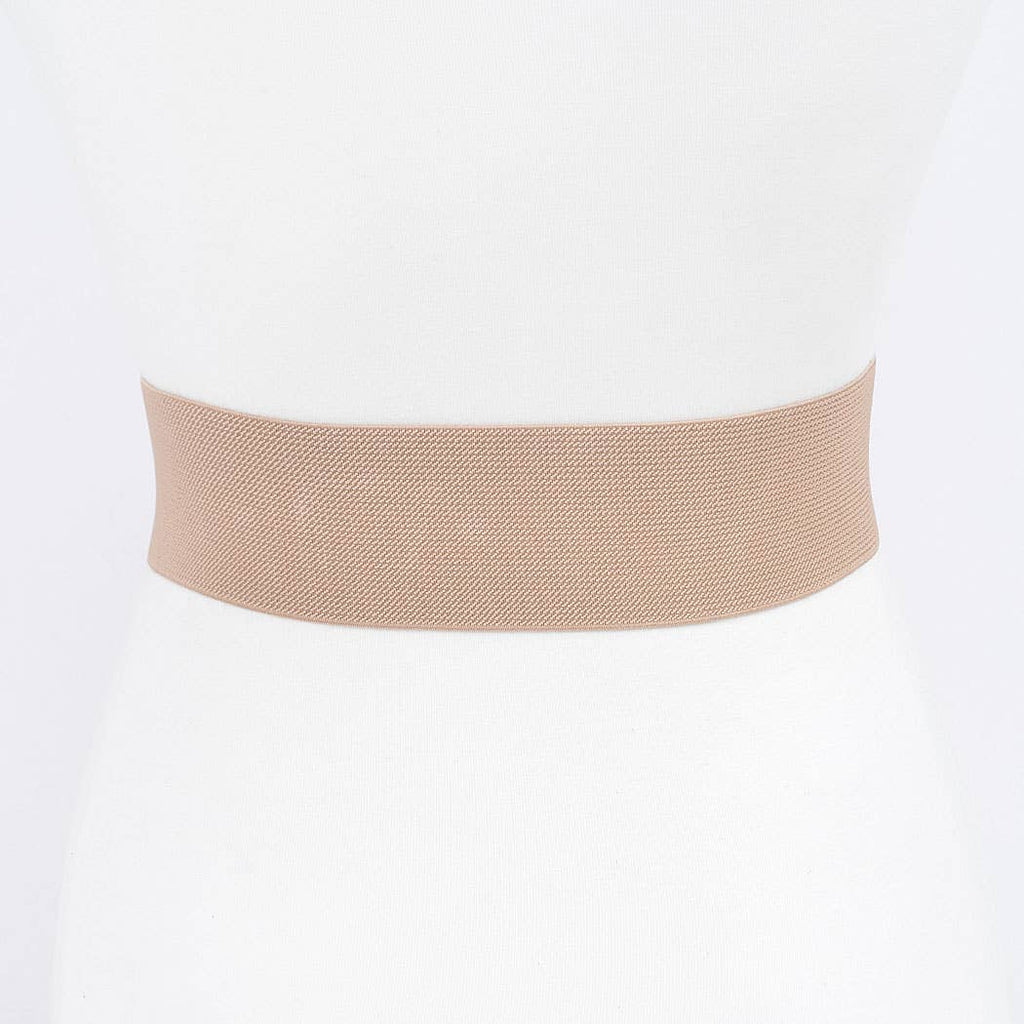 Sixties Style Stretch Belt: Hot Pink