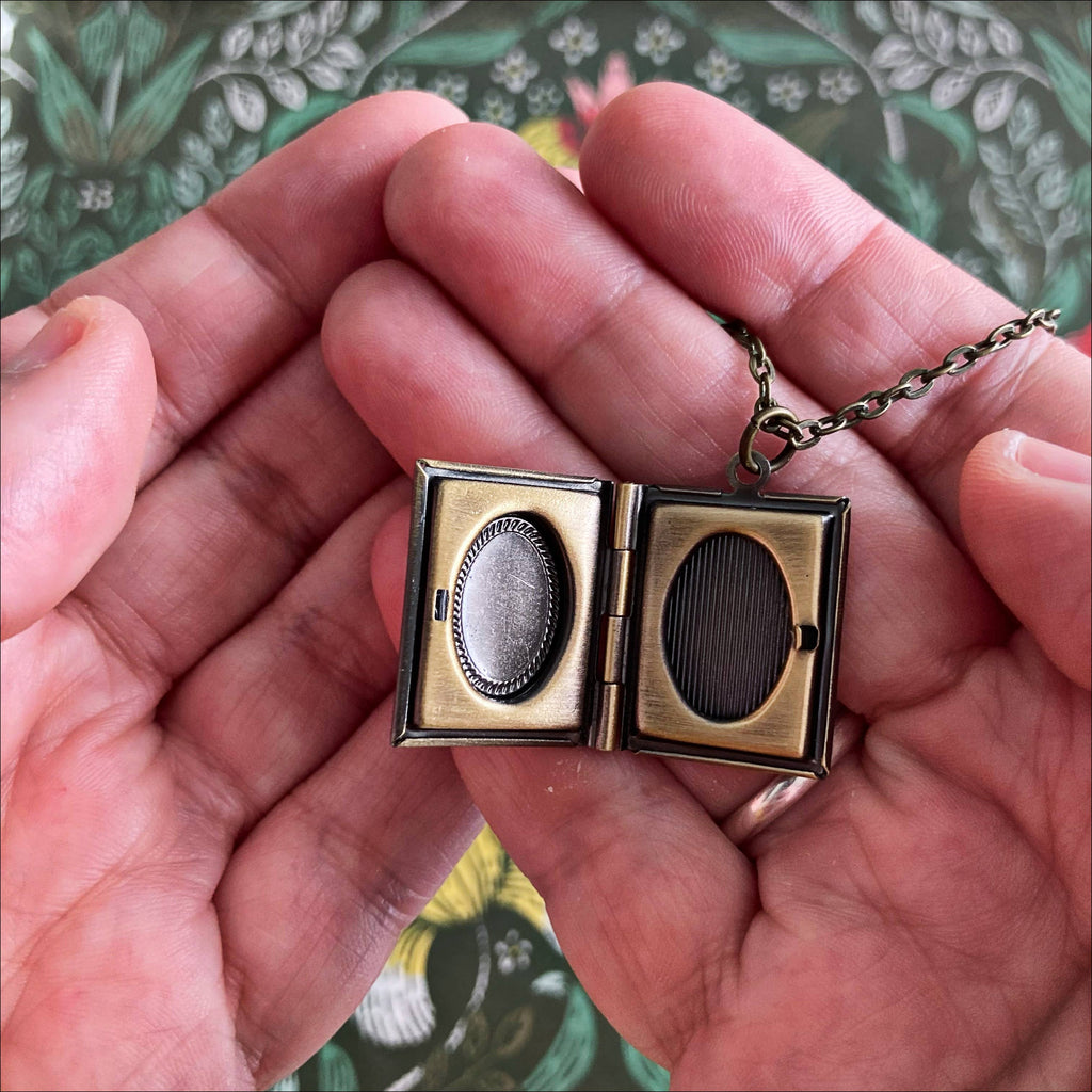 Book Locket Necklace - To Kill A Mockingbird - 1st Ed: Bronze