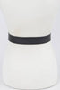 Snake Buckle Belt: Black Gold